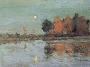 Dam ring moon Levitan, Isaak